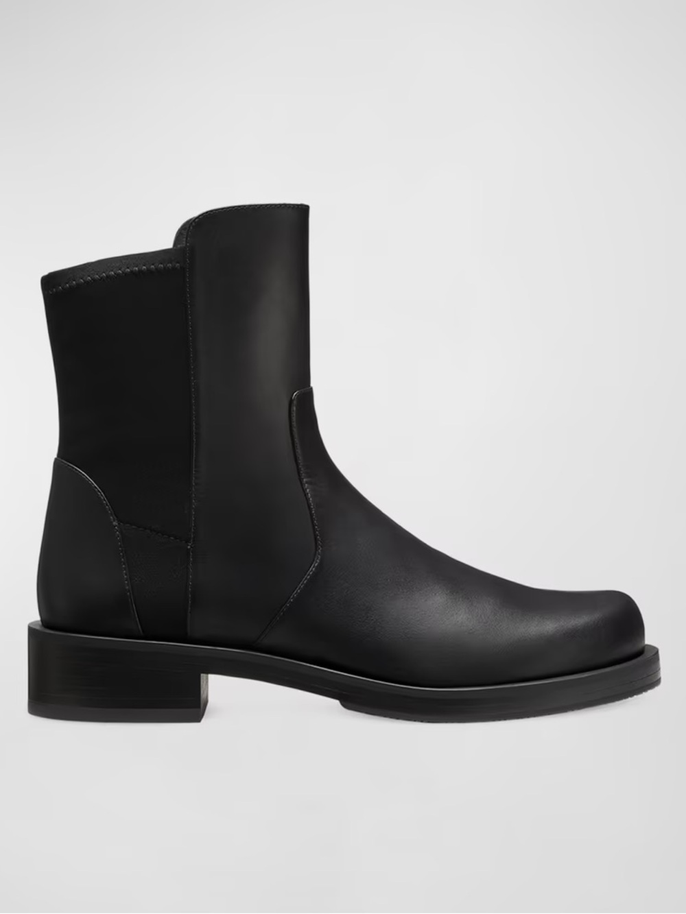 STUART WEITZMAN | 5050 leather moto boots | size 8.5